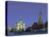 St. Basil'S, Red Square, Moscow, Russia-Jon Arnold-Stretched Canvas