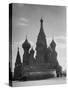 St. Basil's Russian Orthodox Cathedral in Red Square-Margaret Bourke-White-Stretched Canvas