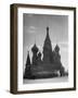 St. Basil's Russian Orthodox Cathedral in Red Square-Margaret Bourke-White-Framed Photographic Print