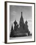 St. Basil's Russian Orthodox Cathedral in Red Square-Margaret Bourke-White-Framed Photographic Print