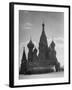 St. Basil's Russian Orthodox Cathedral in Red Square-Margaret Bourke-White-Framed Photographic Print