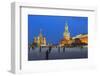 St. Basils Cathedral and the Kremlin in Red Square, Moscow, Russia-Gavin Hellier-Framed Photographic Print