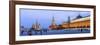 St Basils Cathedral and the Kremlin in Red Square, Moscow, Russia-Gavin Hellier-Framed Photographic Print