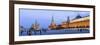 St Basils Cathedral and the Kremlin in Red Square, Moscow, Russia-Gavin Hellier-Framed Photographic Print