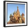 St Basils Cathedral Domes, 16th Century-CM Dixon-Framed Photographic Print