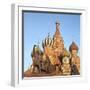 St Basils Cathedral Domes, 16th Century-CM Dixon-Framed Photographic Print