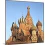 St Basils Cathedral Domes, 16th Century-CM Dixon-Mounted Photographic Print