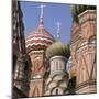 St Basils Cathedral Domes, 16th Century-CM Dixon-Mounted Photographic Print