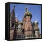 St Basils Cathedral in Moscow, 16th Century-CM Dixon-Framed Stretched Canvas