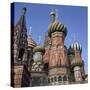 St Basils Cathedral in Moscow, 16th Century-CM Dixon-Stretched Canvas