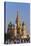 St. Basils Cathedral in Red Square, Moscow, Russia-Gavin Hellier-Stretched Canvas