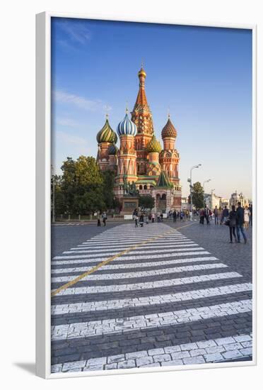 St. Basils Cathedral in Red Square, Moscow, Russia-Gavin Hellier-Framed Photographic Print