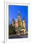 St. Basils Cathedral in Red Square, Moscow, Russia-Gavin Hellier-Framed Photographic Print