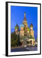 St. Basils Cathedral in Red Square, Moscow, Russia-Gavin Hellier-Framed Photographic Print