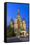 St. Basils Cathedral in Red Square, Moscow, Russia-Gavin Hellier-Framed Stretched Canvas