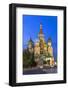 St. Basils Cathedral in Red Square, Moscow, Russia-Gavin Hellier-Framed Photographic Print