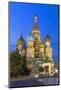 St. Basils Cathedral in Red Square, Moscow, Russia-Gavin Hellier-Mounted Photographic Print