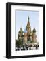 St. Basils Cathedral in Red Square, Moscow, Russia-Gavin Hellier-Framed Photographic Print