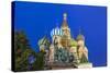 St Basils Cathedral in Red Square, Moscow, Russia-Gavin Hellier-Stretched Canvas