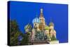 St Basils Cathedral in Red Square, Moscow, Russia-Gavin Hellier-Stretched Canvas