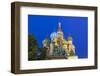 St Basils Cathedral in Red Square, Moscow, Russia-Gavin Hellier-Framed Photographic Print