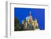 St Basils Cathedral in Red Square, Moscow, Russia-Gavin Hellier-Framed Photographic Print