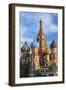 St. Basils Cathedral in Red Square, UNESCO World Heritage Site, Moscow, Russia, Europe-Gavin Hellier-Framed Photographic Print