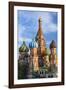 St. Basils Cathedral in Red Square, UNESCO World Heritage Site, Moscow, Russia, Europe-Gavin Hellier-Framed Photographic Print