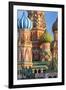 St. Basils Cathedral in Red Square, UNESCO World Heritage Site, Moscow, Russia, Europe-Gavin Hellier-Framed Photographic Print