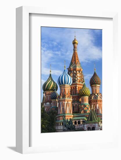 St. Basils Cathedral in Red Square, UNESCO World Heritage Site, Moscow, Russia, Europe-Gavin Hellier-Framed Premium Photographic Print