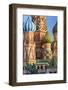 St. Basils Cathedral in Red Square, UNESCO World Heritage Site, Moscow, Russia, Europe-Gavin Hellier-Framed Photographic Print