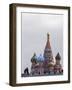 St. Basils Cathedral in the Evening, Red Square, UNESCO World Heritage Site, Moscow, Russia, Europe-Lawrence Graham-Framed Photographic Print