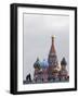 St. Basils Cathedral in the Evening, Red Square, UNESCO World Heritage Site, Moscow, Russia, Europe-Lawrence Graham-Framed Photographic Print