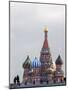 St. Basils Cathedral in the Evening, Red Square, UNESCO World Heritage Site, Moscow, Russia, Europe-Lawrence Graham-Mounted Photographic Print