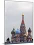 St. Basils Cathedral in the Evening, Red Square, UNESCO World Heritage Site, Moscow, Russia, Europe-Lawrence Graham-Mounted Photographic Print