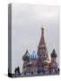 St. Basils Cathedral in the Evening, Red Square, UNESCO World Heritage Site, Moscow, Russia, Europe-Lawrence Graham-Stretched Canvas