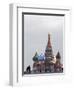 St. Basils Cathedral in the Evening, Red Square, UNESCO World Heritage Site, Moscow, Russia, Europe-Lawrence Graham-Framed Photographic Print