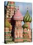 St. Basils Cathedral, Red Square, UNESCO World Heritage Site, Moscow, Russia, Europe-Lawrence Graham-Stretched Canvas