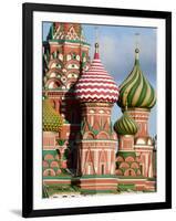 St. Basils Cathedral, Red Square, UNESCO World Heritage Site, Moscow, Russia, Europe-Lawrence Graham-Framed Photographic Print