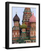 St. Basils Cathedral, Red Square, UNESCO World Heritage Site, Moscow, Russia, Europe-Lawrence Graham-Framed Photographic Print