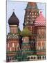 St. Basils Cathedral, Red Square, UNESCO World Heritage Site, Moscow, Russia, Europe-Lawrence Graham-Mounted Photographic Print