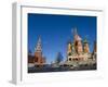 St. Basils Cathedral, Red Square, UNESCO World Heritage Site, Moscow, Russia, Europe-Lawrence Graham-Framed Photographic Print