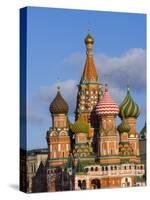 St. Basils Cathedral, Red Square, UNESCO World Heritage Site, Moscow, Russia, Europe-Lawrence Graham-Stretched Canvas