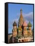 St. Basils Cathedral, Red Square, UNESCO World Heritage Site, Moscow, Russia, Europe-Lawrence Graham-Framed Stretched Canvas