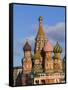 St. Basils Cathedral, Red Square, UNESCO World Heritage Site, Moscow, Russia, Europe-Lawrence Graham-Framed Stretched Canvas