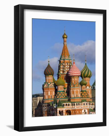 St. Basils Cathedral, Red Square, UNESCO World Heritage Site, Moscow, Russia, Europe-Lawrence Graham-Framed Photographic Print