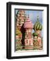 St. Basils Cathedral, Red Square, UNESCO World Heritage Site, Moscow, Russia, Europe-Lawrence Graham-Framed Photographic Print