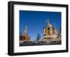 St. Basils Cathedral, Red Square, UNESCO World Heritage Site, Moscow, Russia, Europe-Lawrence Graham-Framed Photographic Print