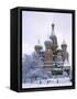 St. Basils, Moscow, Russia-Demetrio Carrasco-Framed Stretched Canvas