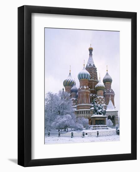 St. Basils, Moscow, Russia-Demetrio Carrasco-Framed Photographic Print